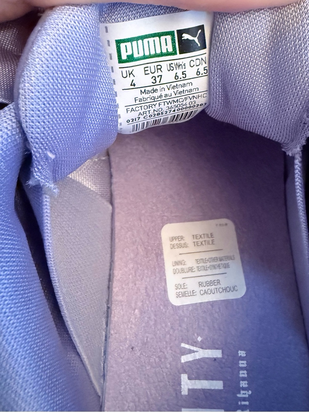 Puma Fenty by Rihanna Bow Sneaker - purple - Picture 3 of 8
